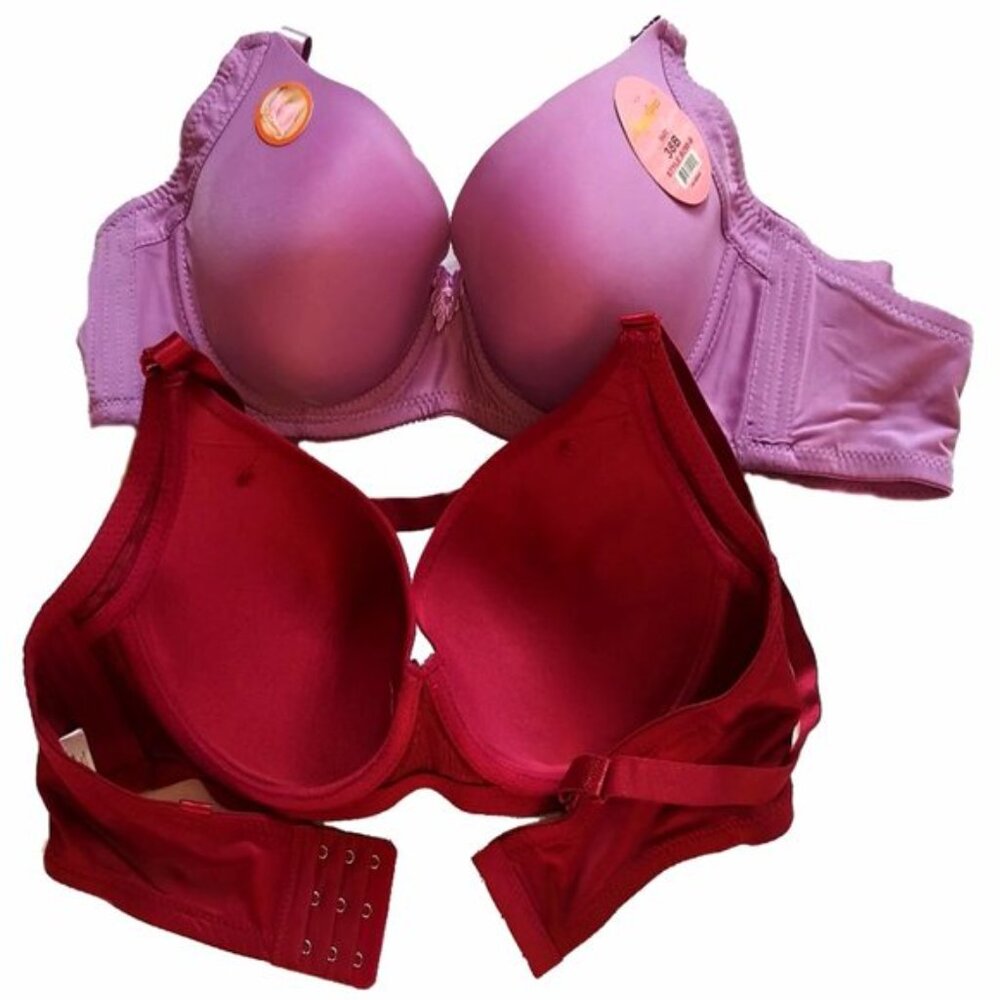 Angelina 12-Piece Wide Wing T-Shirt Wholesale Bra Bundle (2 x 6-Pack) – Size 34B - Picture 6 of 6